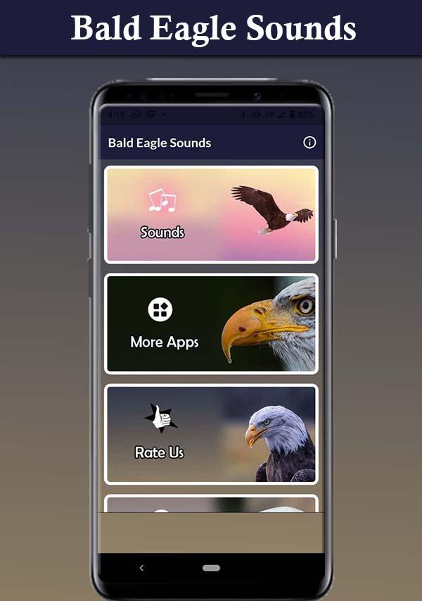 Bald Eagle Sounds 螢幕截圖 2