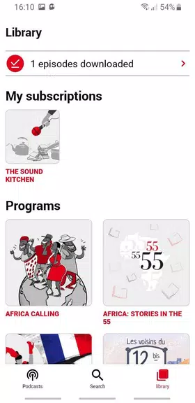 RFI Pure Radio - Podcasts Скриншот 2