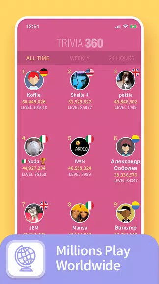 TRIVIA 360: Quiz Game ภาพหน้าจอ 3