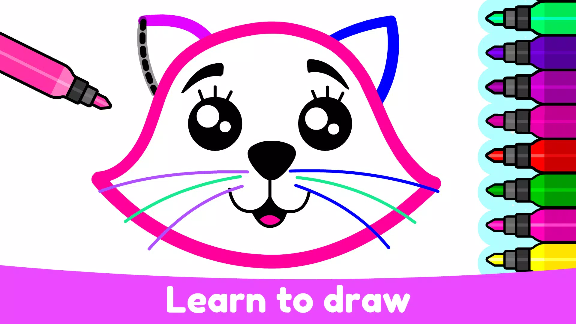 Kids Drawing & Coloring Games স্ক্রিনশট 0