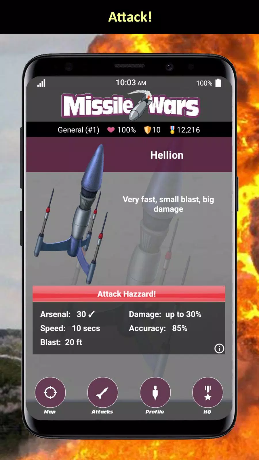 Missile Wars Скриншот 2