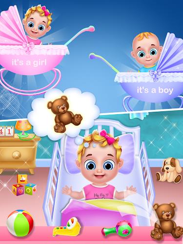 Mom & Newborn Baby Shower Game Ảnh chụp màn hình 2