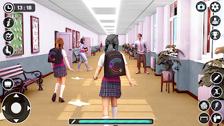 High School Life: School Games スクリーンショット 1