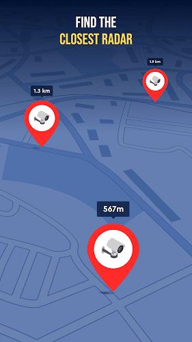 Radar Map, Radar Detector, HUD Ảnh chụp màn hình 3