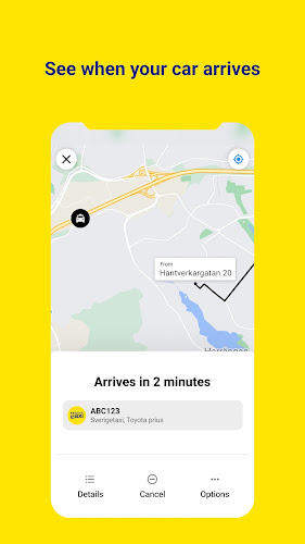 Sverigetaxi Скриншот 2