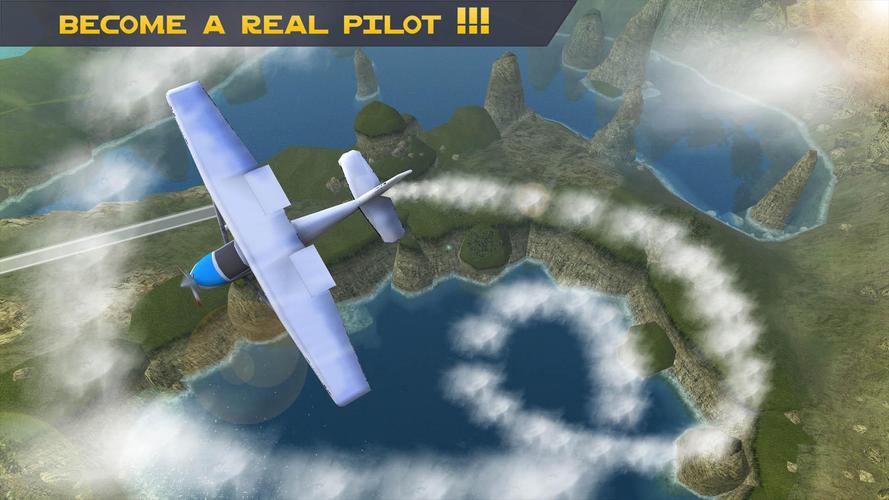 Plane Flight Simulator Games Captura de pantalla 0