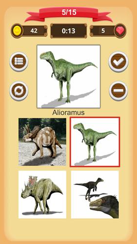 Dinosaurs Quiz 스크린샷 1