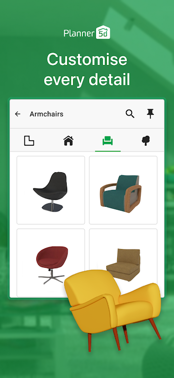 Planner 5D – Design Your Home Mod 螢幕截圖 3
