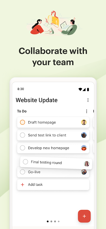 Todoist ဖန်သားပြင်ဓာတ်ပုံ 2