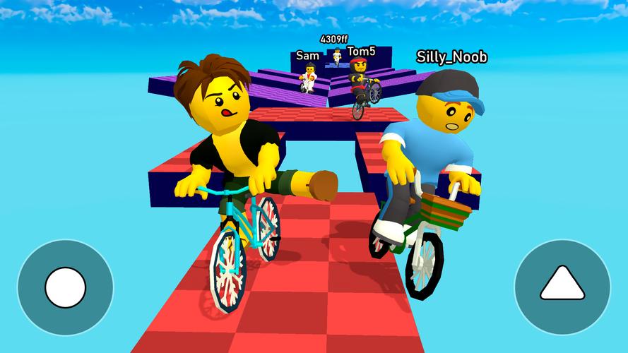 Obby bike: Parkour Adventure ภาพหน้าจอ 3
