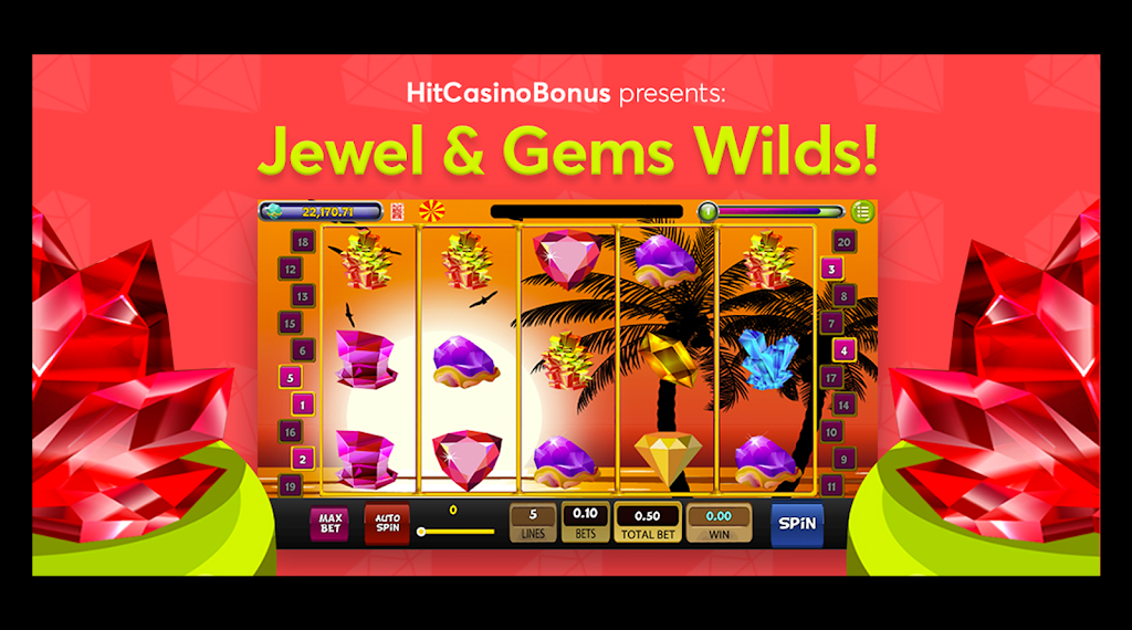 Jewel & Gems Wilds Slot! Tangkapan skrin 0