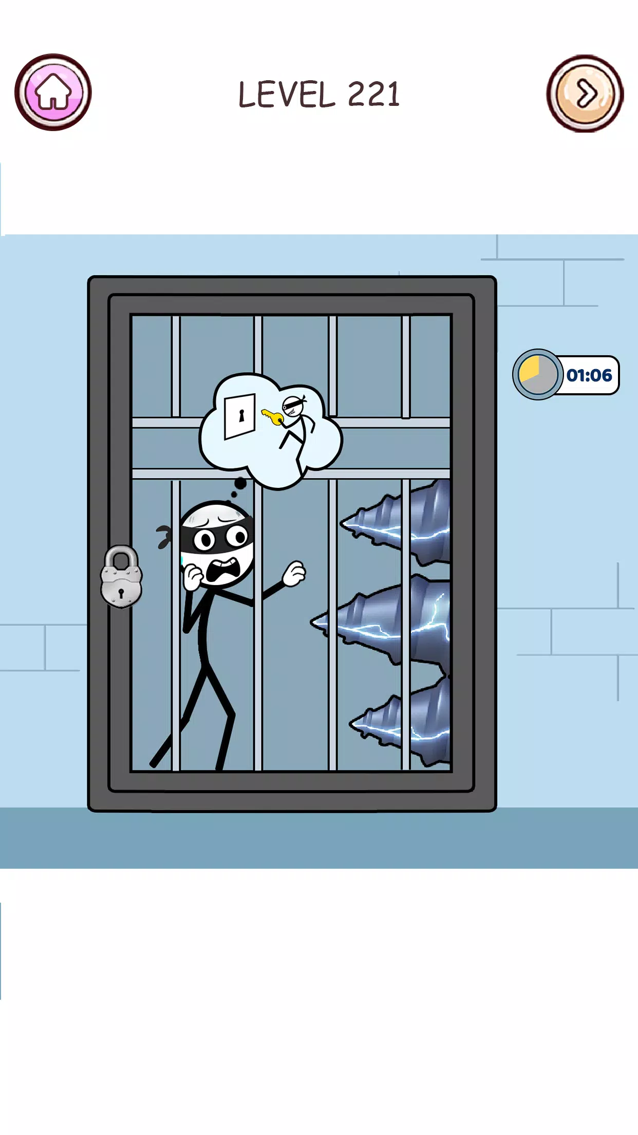 Stick Robber: Brain Puzzle Screenshot 1