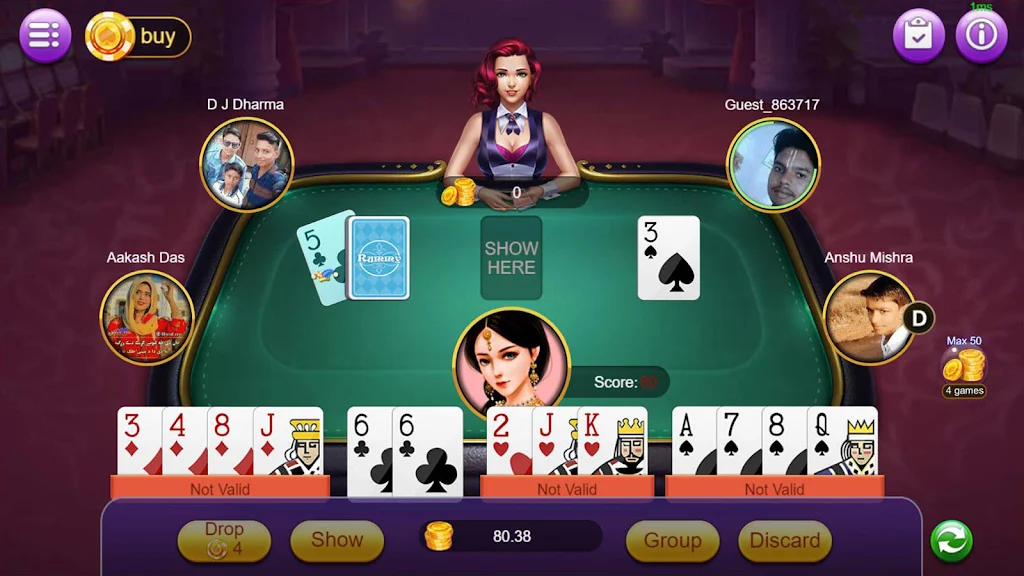 Rummy Moment Tangkapan skrin 1