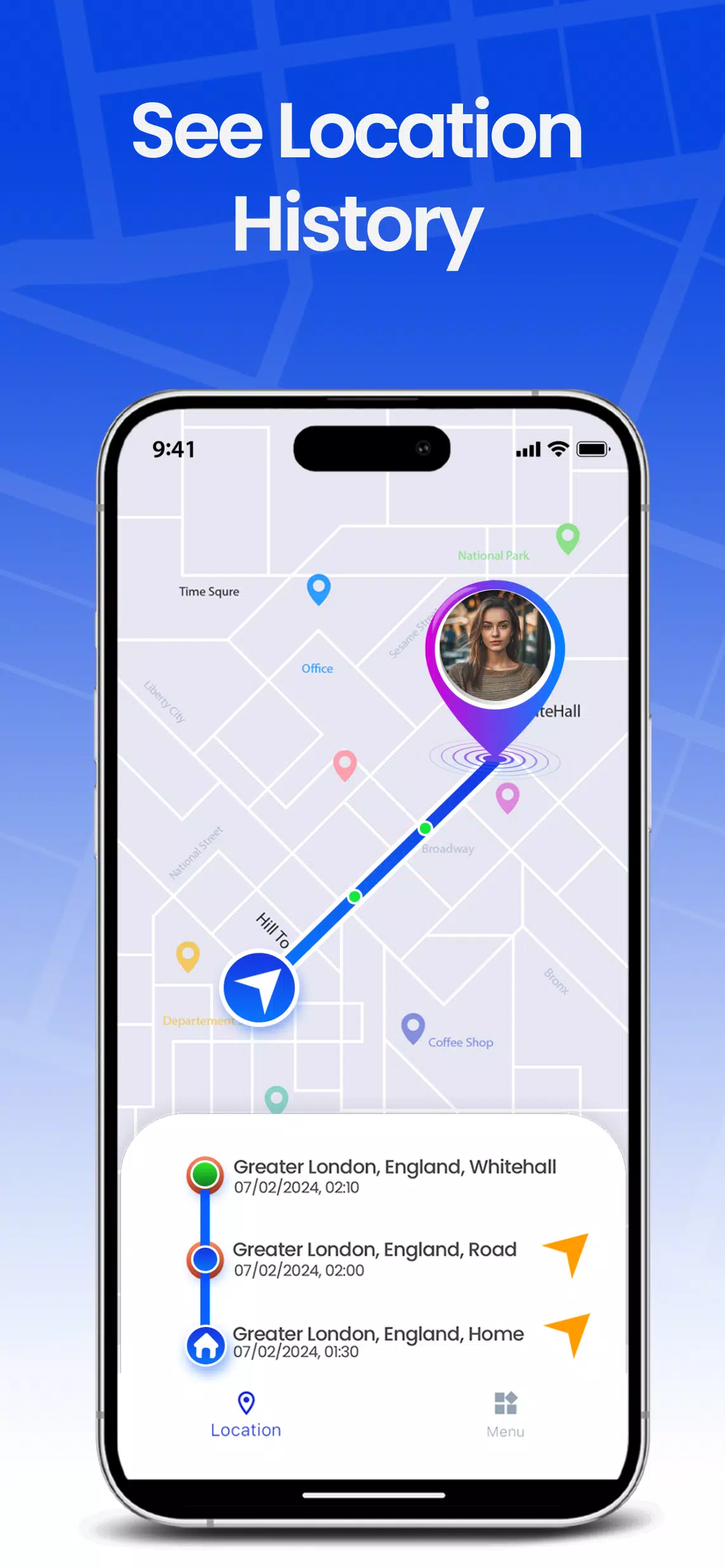 Phone Tracker GPS GeoPoint360 スクリーンショット 1
