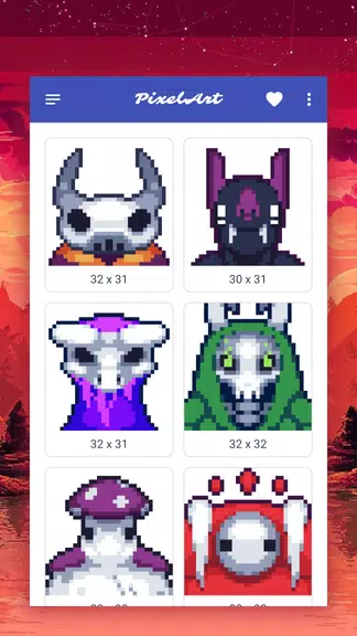 How to draw pixel monsters应用截图第0张