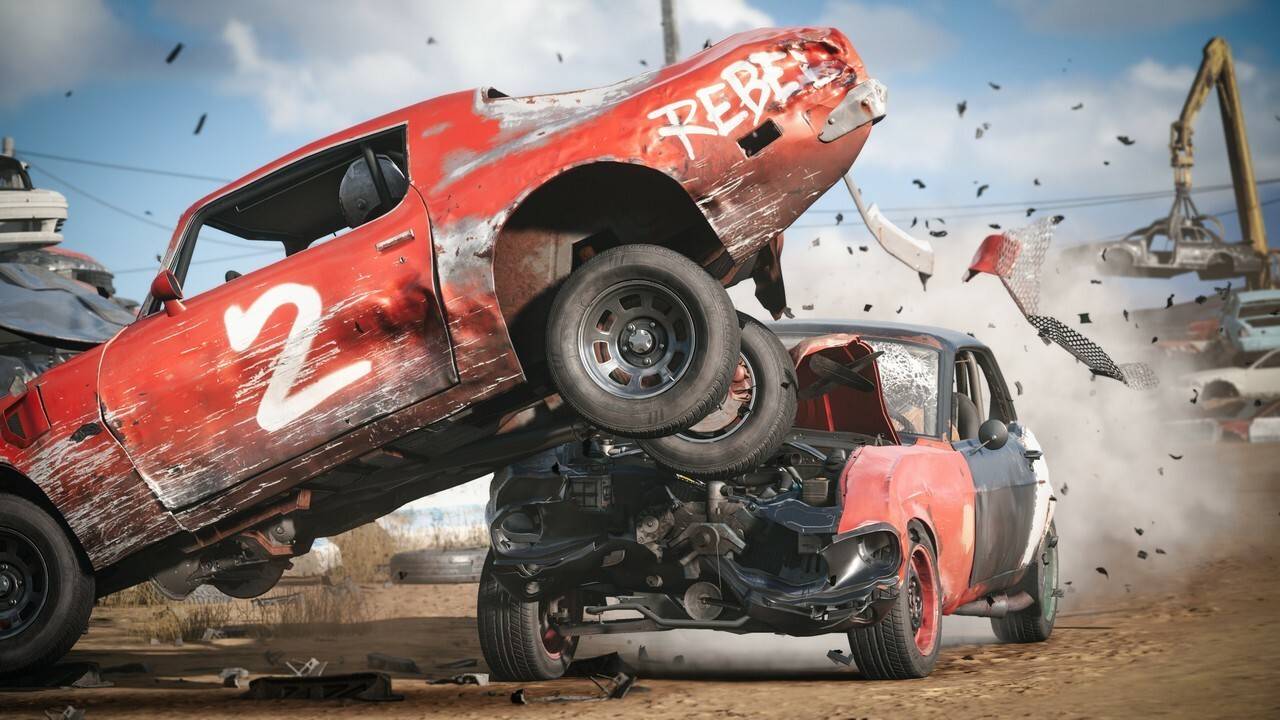 Wreckfest 2 karera sa maagang pag -access