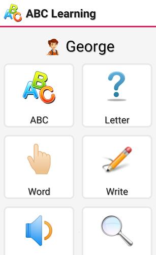 ABC Learning -English alphabet Captura de pantalla 0