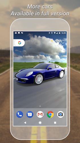 3D Car Live Wallpaper Lite Tangkapan skrin 3