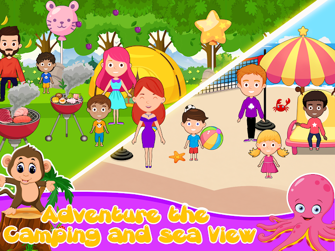 Toon Town: Vacation Tangkapan skrin 3