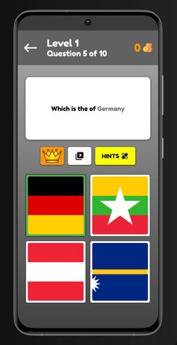 Flags Quiz - Guess The Flags স্ক্রিনশট 1