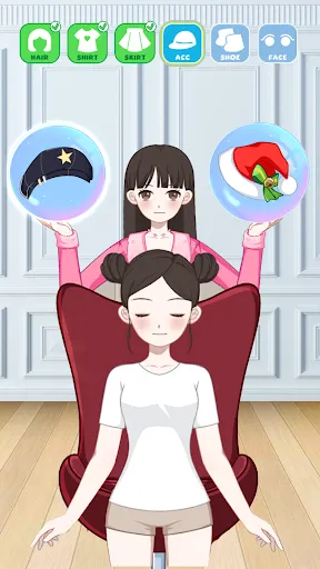Left or right: Magic Dress up Capture d'écran 1