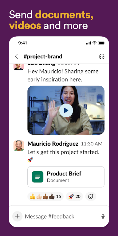 Slack Zrzut ekranu 3