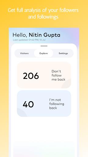 InStalker - Who viewed your Social Profile ဖန်သားပြင်ဓာတ်ပုံ 1