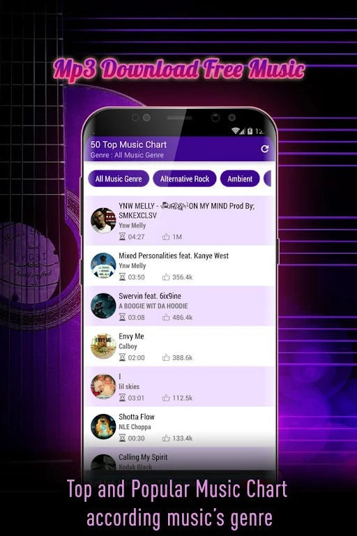 Juice Mp3 - Free Music Download应用截图第1张