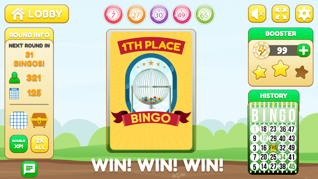 Bingo King-Free Bingo Games-Bingo Party-Bingo Capture d'écran 3