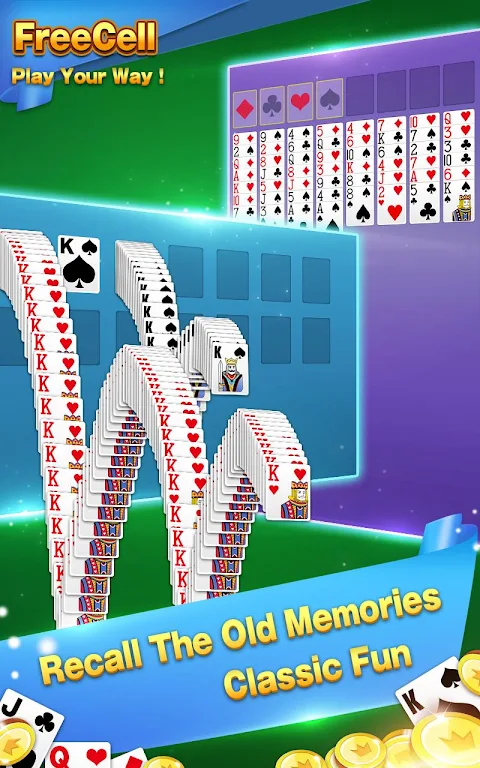 Solitaire - FreeCell Card Game Captura de pantalla 0