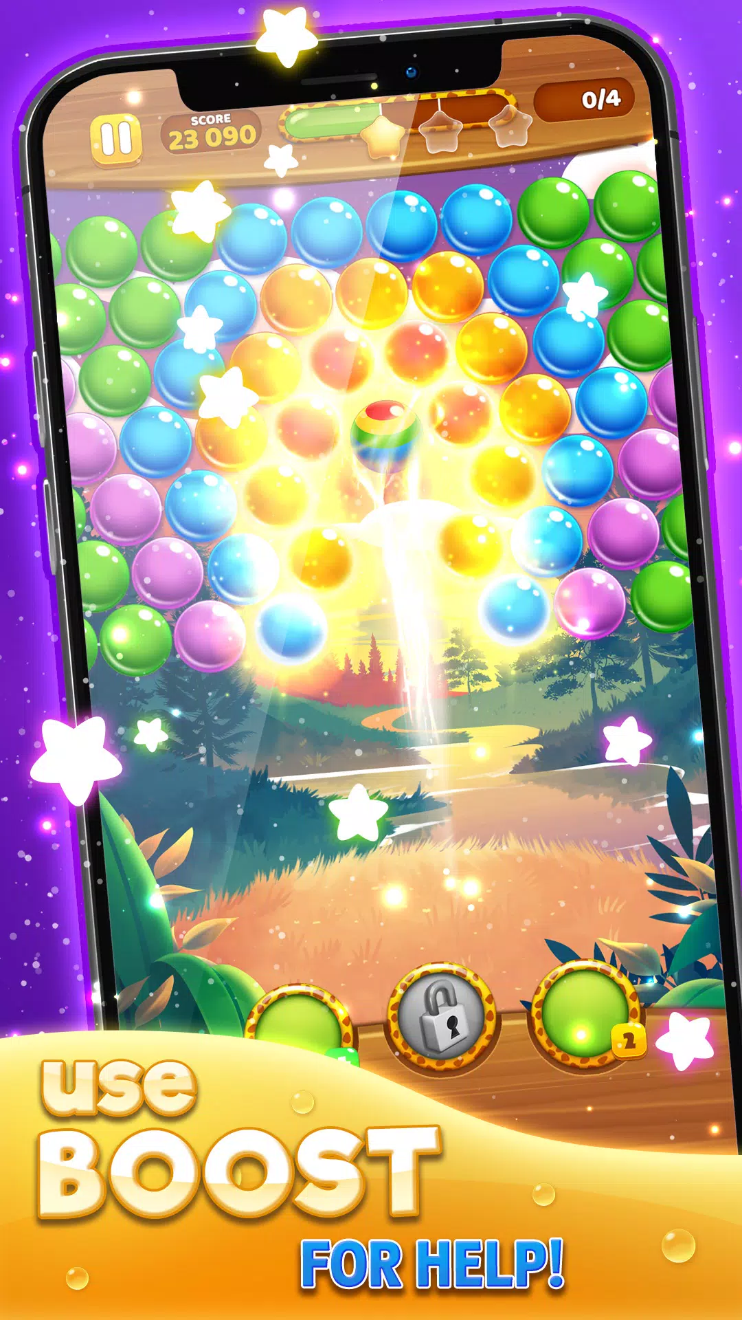 Schermata Bubble Pop: Wild Rescue 2