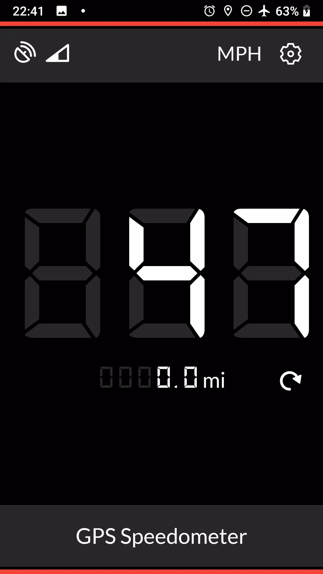 GPS Speedometer ภาพหน้าจอ 2