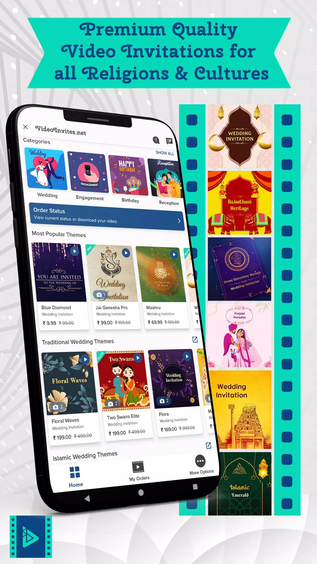 Video Invitation Maker App 螢幕截圖 2