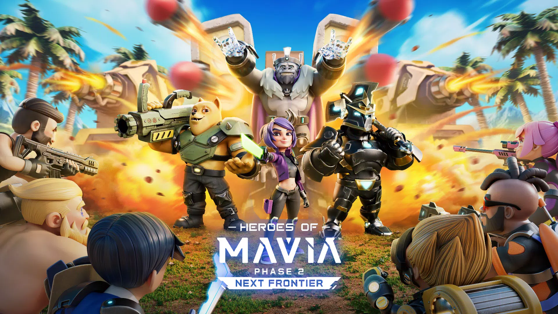 Heroes of Mavia ဖန်သားပြင်ဓာတ်ပုံ 0