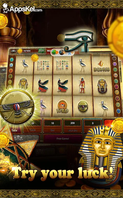 Lost Kingdom Treasure Slots– Las Vegas Casino Game Ảnh chụp màn hình 1