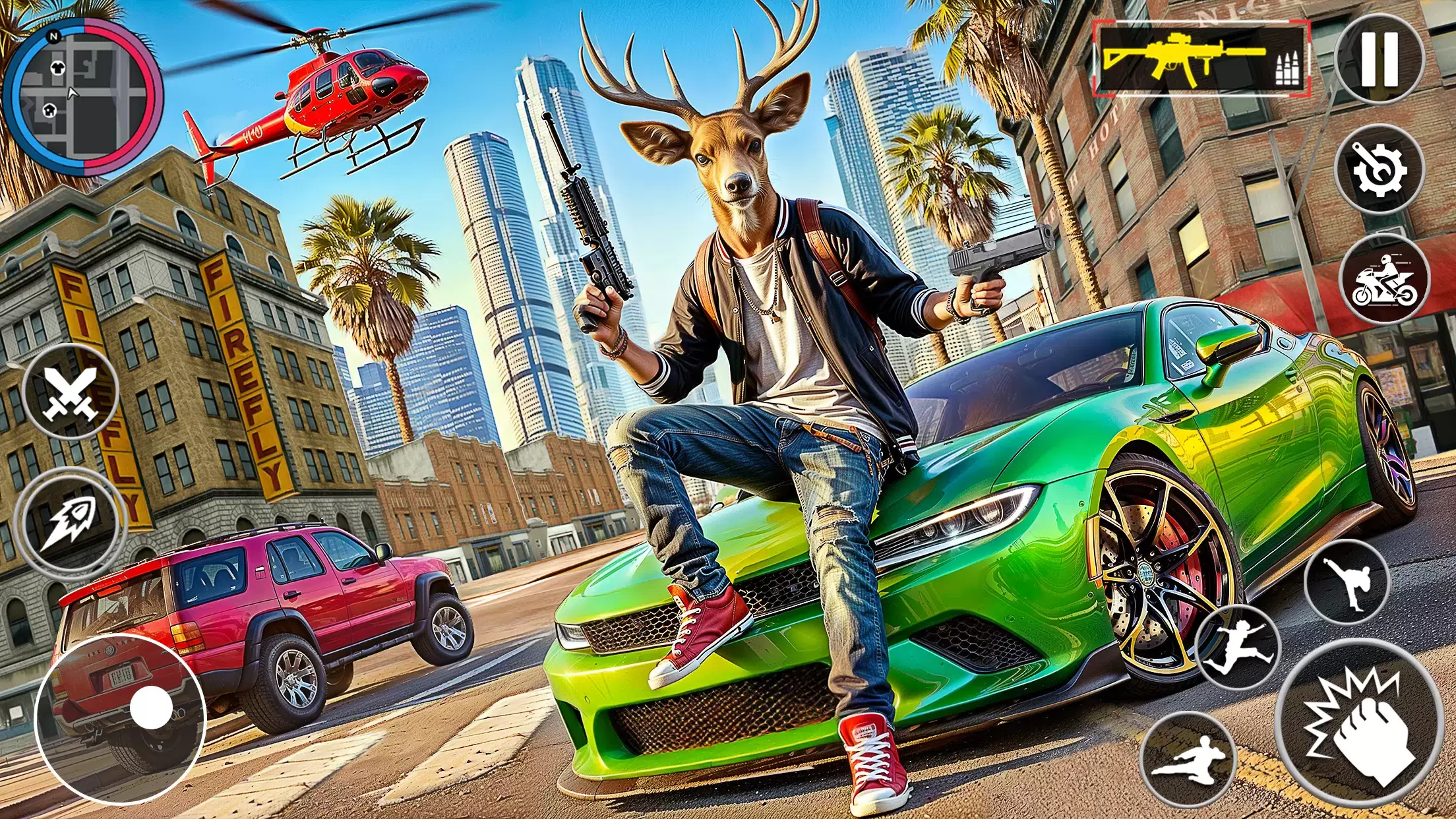 Deer Simulator 3D Open World 螢幕截圖 3