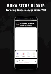 PronHub Browser Anti Blokir Tanpa VPN 螢幕截圖 1