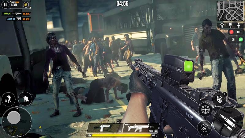 Dead Zombie Survival Shooter 螢幕截圖 2