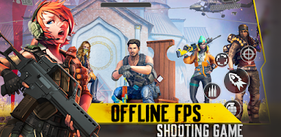 War Games Offline - Gun Games স্ক্রিনশট 0