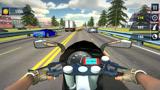 Endless Moto Traffic Racer 3D 螢幕截圖 2