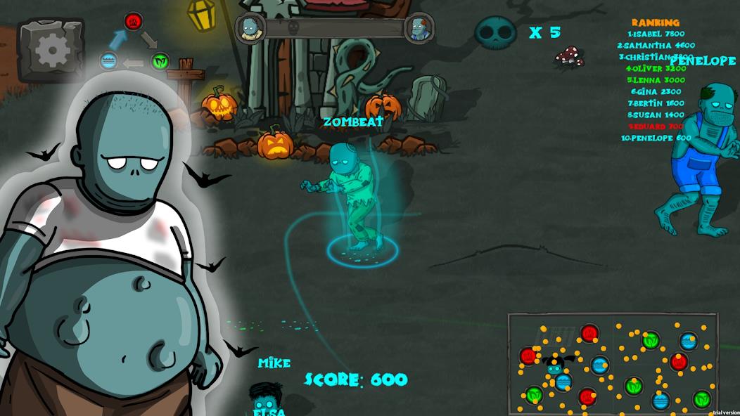 Zombeat.io - io games zombies Mod スクリーンショット 2