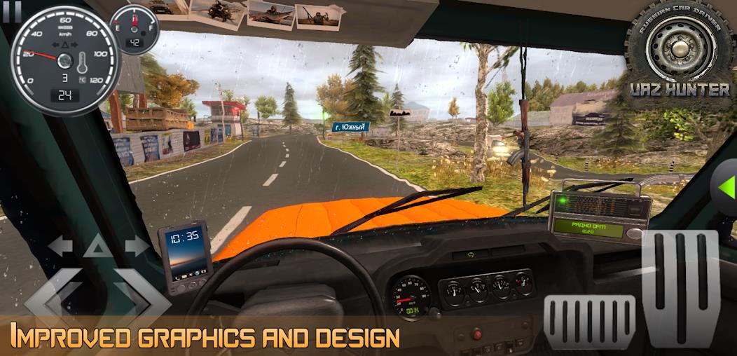 Russian Car Driver UAZ HUNTER Mod Screenshot 3