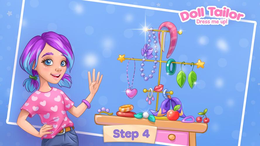ファッション女の子向けのドレスアップゲーム。ミシン服 スクリーンショット 3