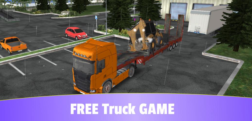 Truck Simulator Game ဖန်သားပြင်ဓာတ်ပုံ 0