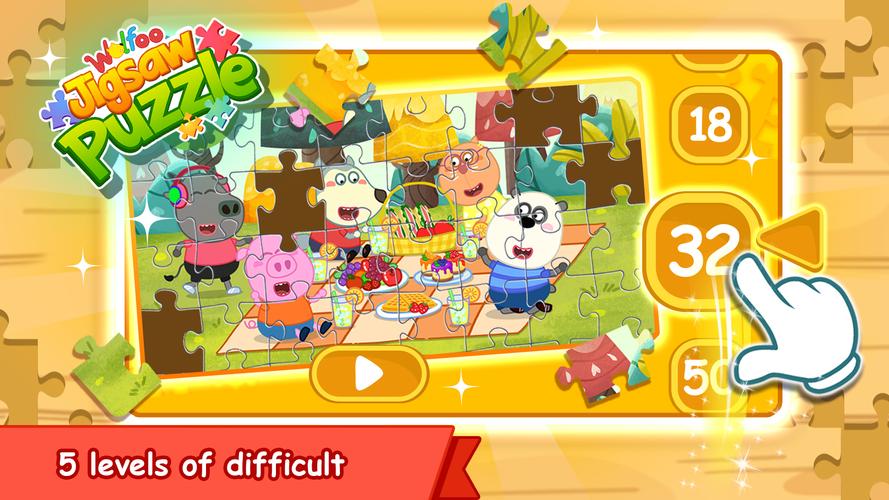 Wolfoo Jigsaw Puzzle应用截图第3张