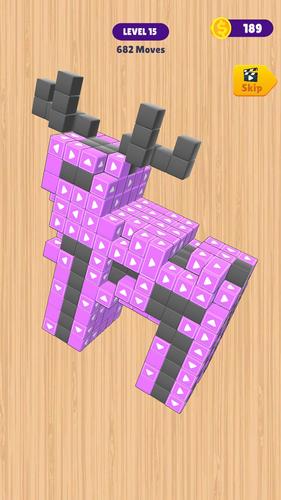Tap Out 3D: Puzzle Game Ảnh chụp màn hình 0