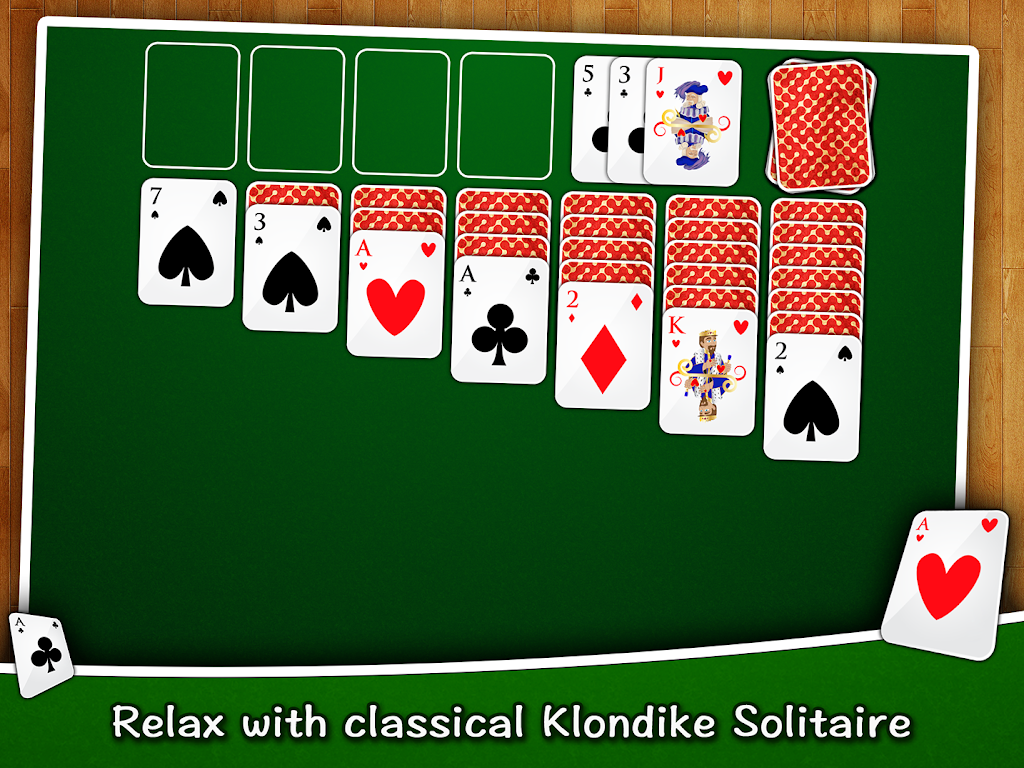 Solitaire FRVR - Big Cards Classic Klondike Game Tangkapan skrin 3