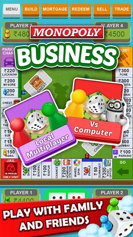 Vyapari Game : Business Dice Board Game Capture d'écran 1