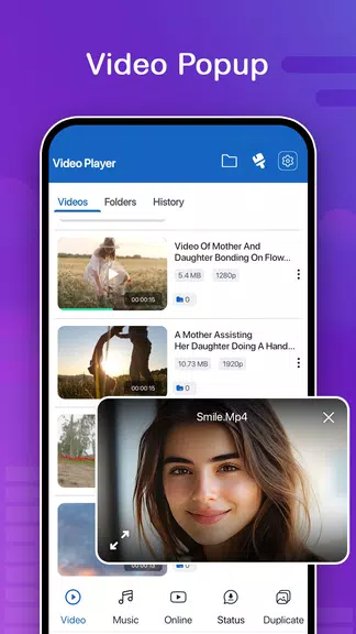 Tick-Tick Video Player Tangkapan skrin 3
