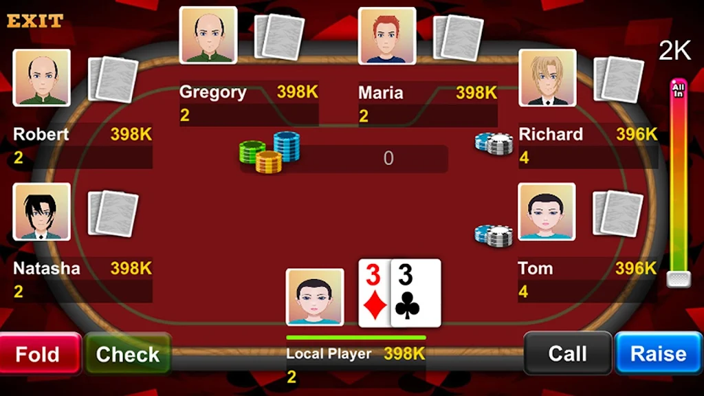 Texas Hold’em + Slot Machines 2 in 1 Tangkapan skrin 3